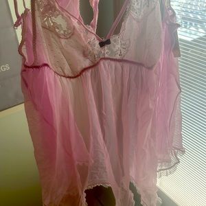 Brand new teddy Victoria Secret open back